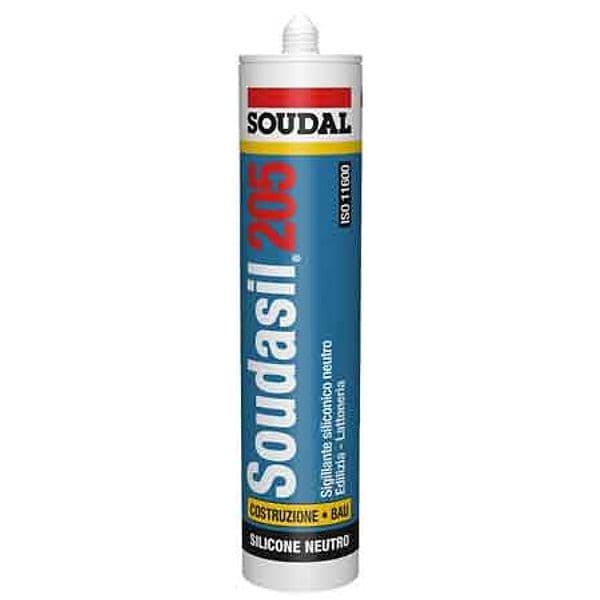 Sigillante Neutro per Edilizia Soudasil 205 Soudal 310 ml Rame - 2