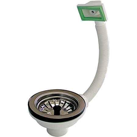 Pilettone per Lavello Inox Ctp Ø 90 mm Mary Plast Att. 1½ - 2
