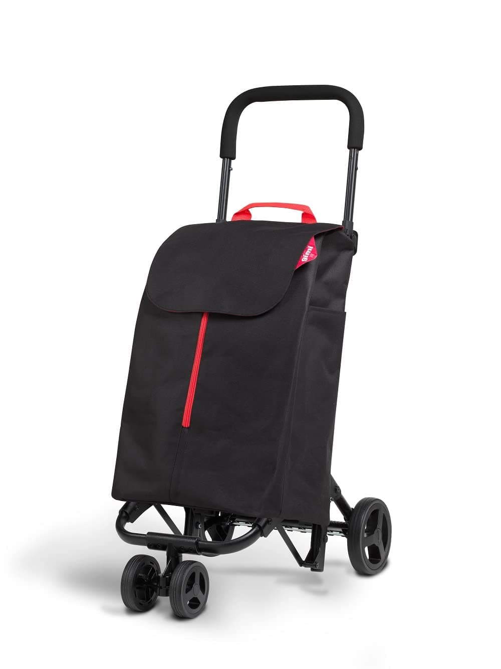 Carrello Spesa 50 Litri Twin 4 Ruote Nero Gimi - 2