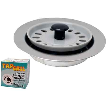 Tappo a Griglia per Lavelli Flangia Ø 70 Mary Plast - 2