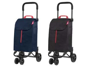 Carrello Spesa 50 Litri Twin 4 Ruote Blu Gimi - 2