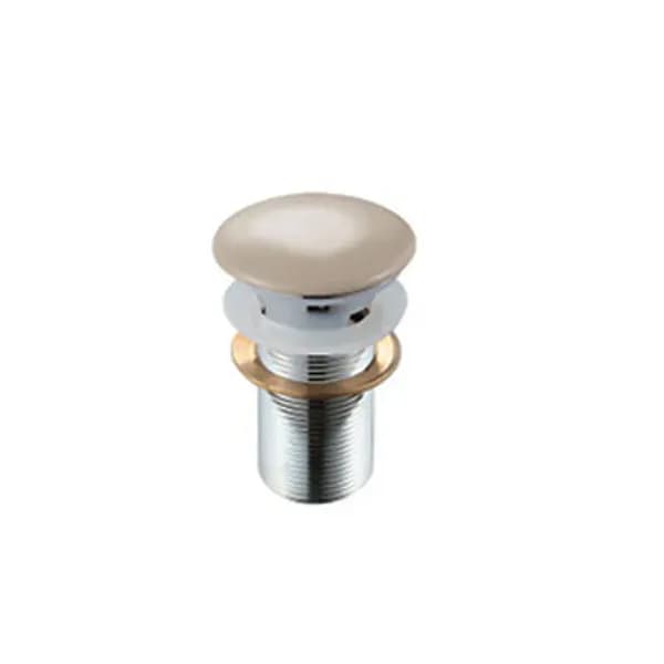 Piletta Scarico Click Clack Lavabo Fancy con Troppo Pieno Dh Sabbia - 2