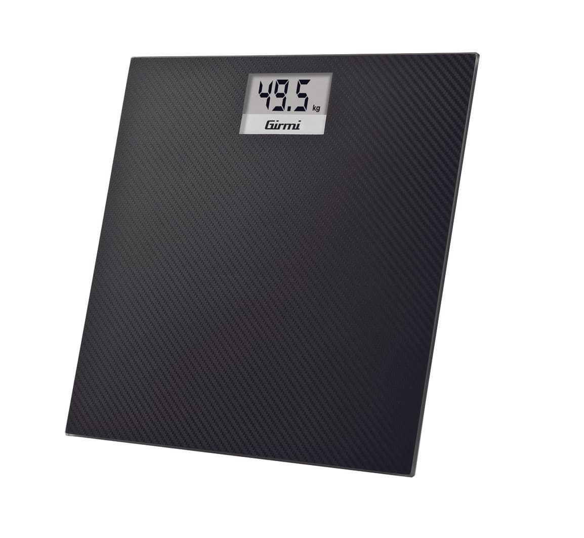 Bilancia Pesapersone Elettronica BP20 150 kg Vetro Nero Vetro Nero Girmi - 2