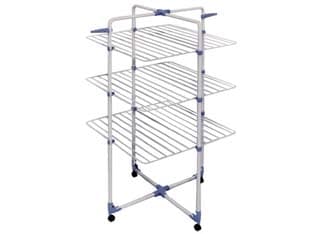 Stendibiancheria Modular 3 Piani in Acciaio Trattato 30 m 71 CMX71X132H - 2