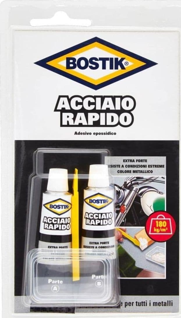 Colla Acciaio Rapido 30 ml Bostik
