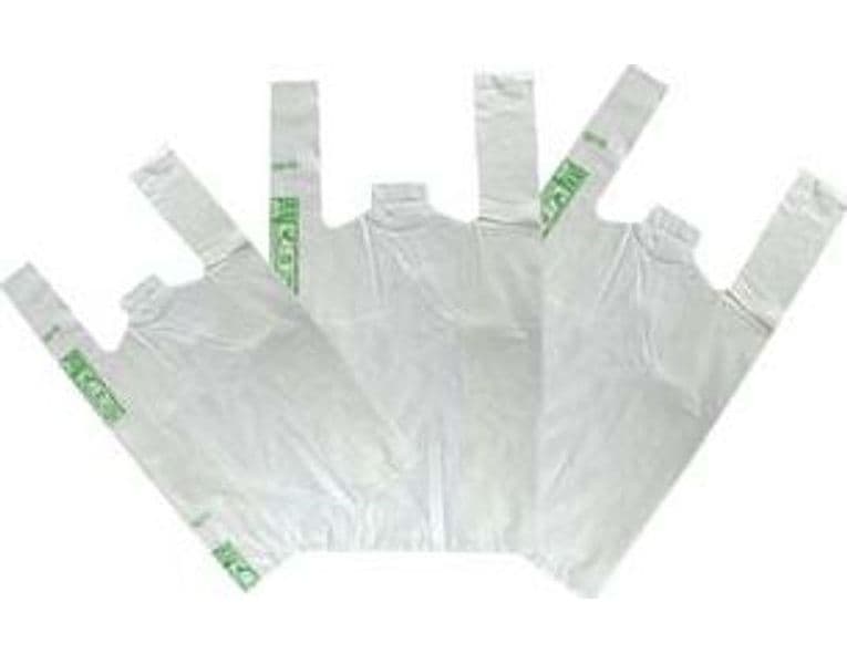 Shoppers Biodegradabili e Compostabili EN 13432 30 CM+20X60, 12 g Circa 1 - 2