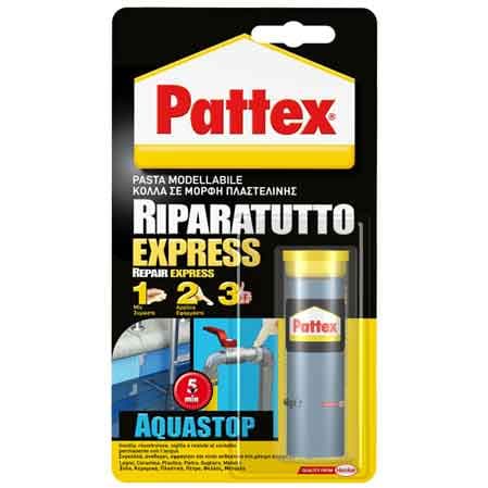 Adesivo Epossidico Riparatutto Express Acquastop Pattex 48 Gr - 2