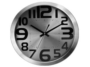Orologio Muro in Alluminio 35 Cm. Xtra - 2