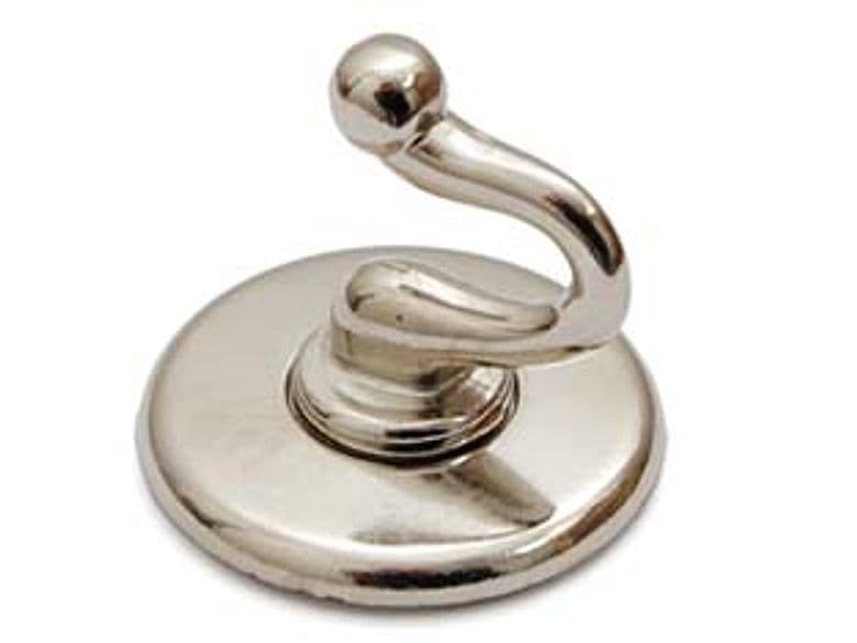 Ganci Adesivi Smeraldo Cromo Ø 36 mm 20 Pezzi - 2