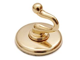 Ganci Adesivi Smeraldo Oro Ø 36 mm 20 Pezzi - 2