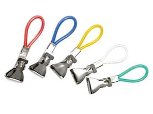 Set 5 Porta Strofinacci a Pinzetta Doppio Scatto Metaltex 6 Pezzi - 2