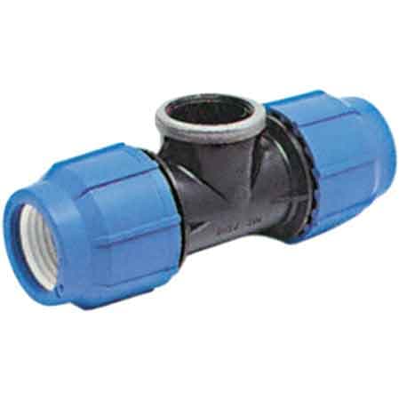 Tee a 90 ° con Derivazione Femmina Ee ? 25 x 1 x 25 Unidelta - 2