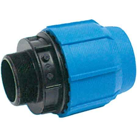 Raccordo Maschio Pp Ø 50 x 1½ Unidelta - 2