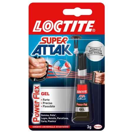 Colla Super Attak Power Flex 3 Gr Loctite - 2