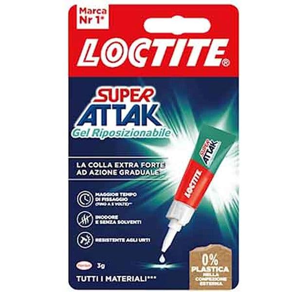 Colla Super Attak Gel Riposizionabile 3 Gr Loctite