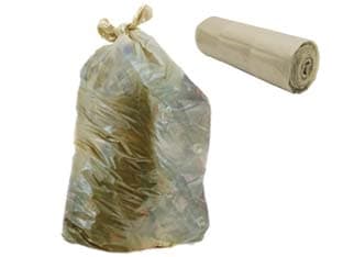 Sacco Condominiale Ldpe in Rotolo Ambra Trasparente 90 CMX120, ROT.PZ.10 - 2