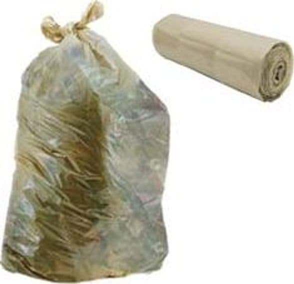 Sacco Condominiale Ldpe in Rotolo Ambra Trasparente 72 CMX110, ROT.PZ.10 - 2