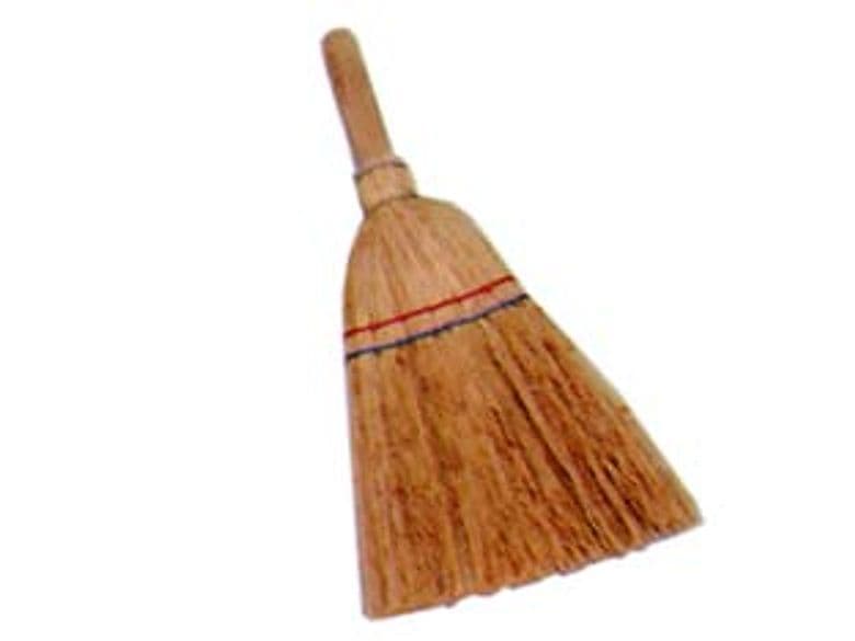 Scopetta Piattina di Saggina con Manichetto 15 CMX4X35H 10 Pezzi - 2