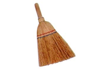 Scopetta Piattina di Saggina con Manichetto 15 CMX4X35H 10 Pezzi - 2