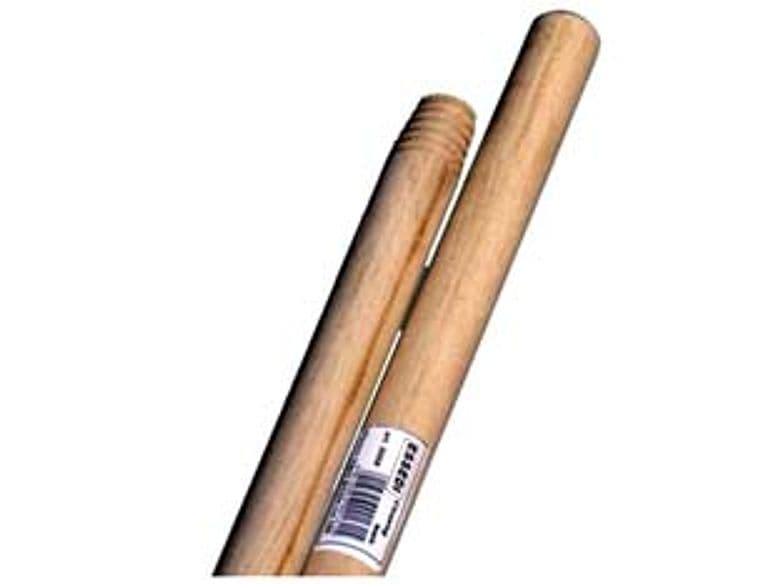 Manico per Scopa Legno 150 cm Pino Grezzo Ø 24 mm 10 Pezzi - 2