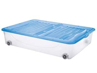 Contenitore Dodo'S Stockbox con Coperchio e Ruote 79 CMX59X17,3H. 56 l - 2