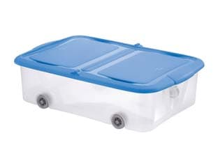 Contenitore Stock Box Meraviglioso con Ruote 60 CMX40X17H. 25 l 4 Pezzi - 2