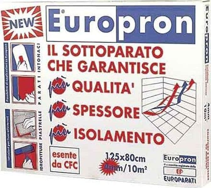 Pannello Isolante Europron 125 x 80 cm (Lastra Piegata) 10 Mq - 2