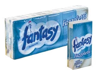 Fantasy Fazzoletti Super Morbidi 4 Veli Formato 21 CMX21 24 Confezione - 2