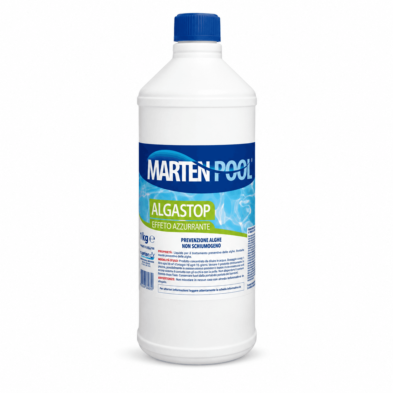 Alghicida Algastop Marten Prevenzione Formazione Alghe Piscina 1 kg - 2