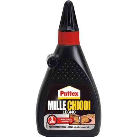 Colla di Montaggio Millechiodi Legno Pattex 200 Gr - 2