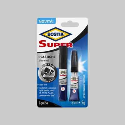 Colla Super Plastica Bostik 2 Gr con 3 ml - 2