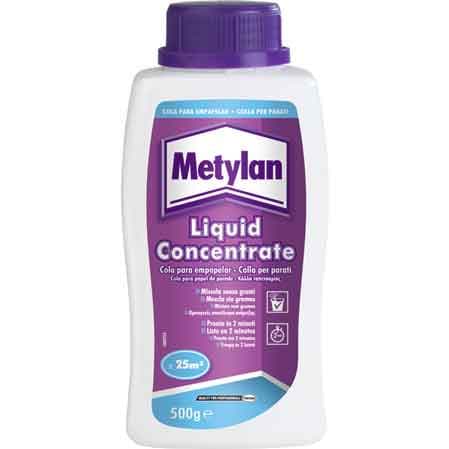 Colla per Parati Liquido Concentrato 500 Gr Metylan - 2