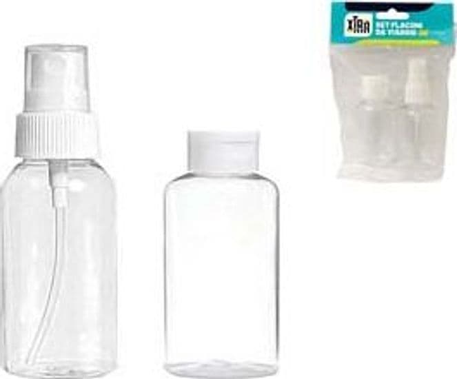 Set Flaconi da Viaggio 2 Pezzi Xtra 6 Pezzi - 2