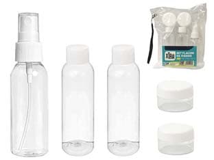 Set Flaconi da Viaggio 5 Pezzi Xtra 2 Pezzi - 2