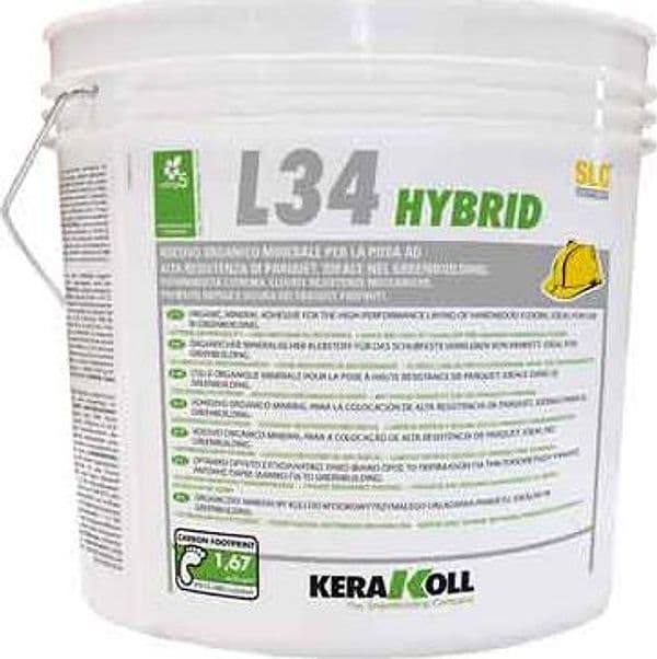 Adesivo per Parquet L34 Hybrid Kerakoll 16 kg Colore Neutro - 2