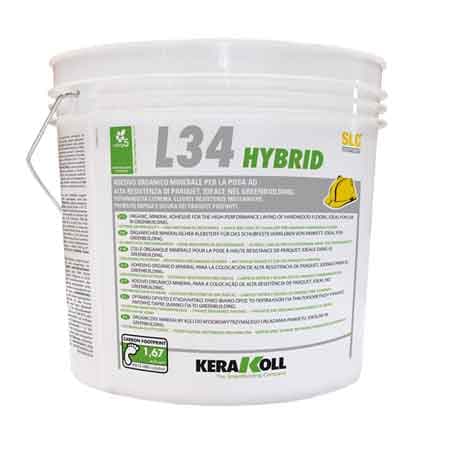 Adesivo per Parquet L34 Hybrid Kerakoll 16 kg Colore Neutro - 2