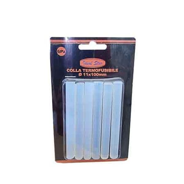 Colla Termofusibile Ideal Star Ø 11 x 100 mm Blister 6 Pezzi
