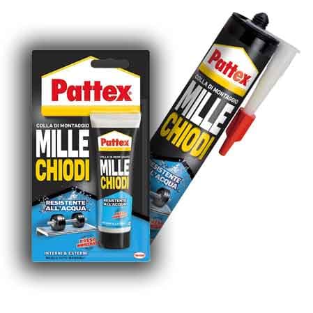 Colla di Montaggio Millechiodi Water Resistent 450 Gr Pattex in Cartuccia - 2