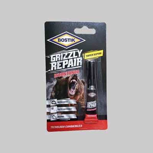 Colla Grizzly Repair Istantaneo 3 Gr Bostik