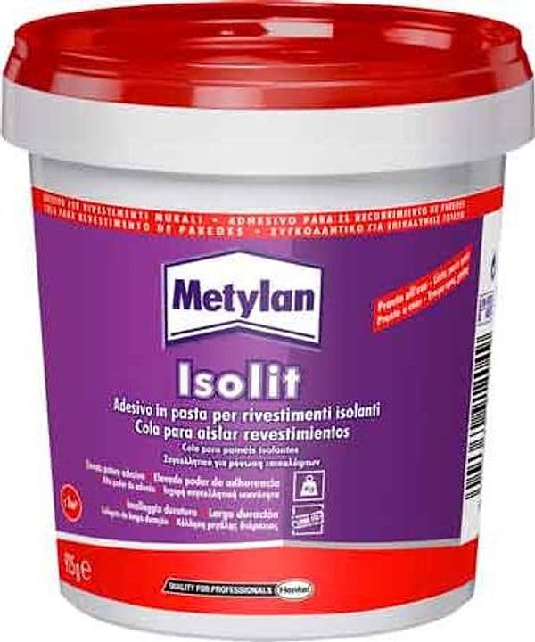Colla per Rivestimenti Isolanti Isolit 925 Gr Metylan - 2