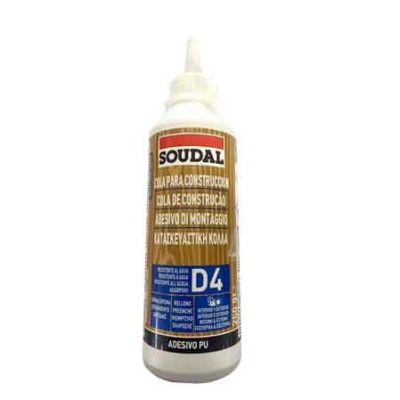Colla Vinilica Poliuretanica D4 Soudal 250 Gr - 2