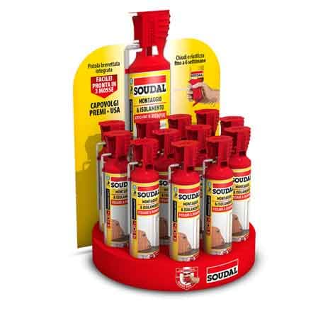 Espositore da Banco Genius Gun Soudal 12 Pezzi - 2