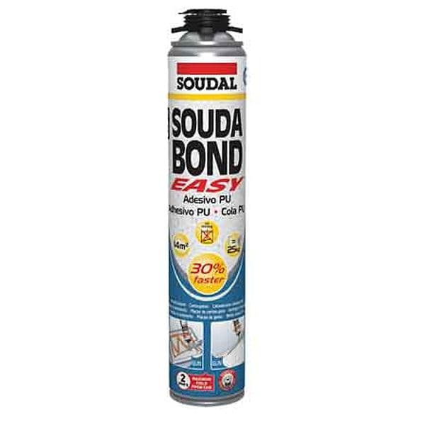 Adesivo Poliuretanico Soudabond Easy Soudal 750 ml Pistola