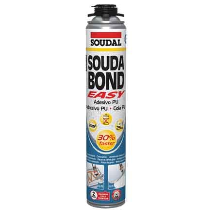 Adesivo Poliuretanico Soudabond Easy Soudal 750 ml Pistola - 2