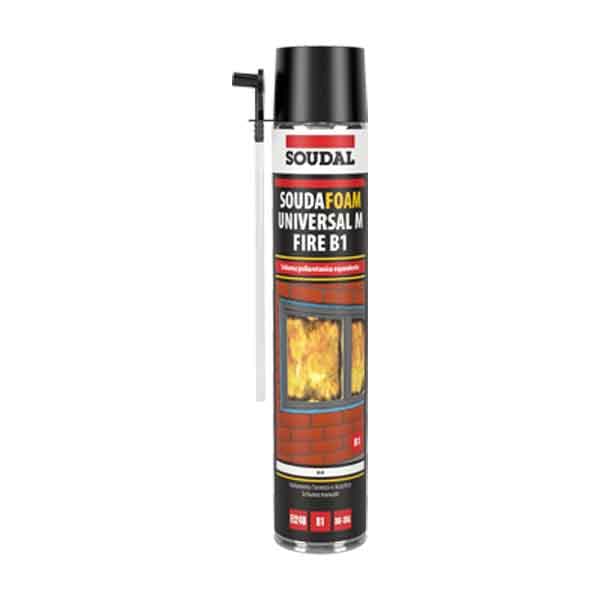 Schiuma Poliuretanica Antifuoco Soudal 750 ml Manuale - 2