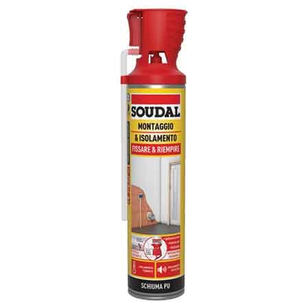 Schiuma Poliuretanica Universale con Applicatore Soudal 600 con 150 ml - 2