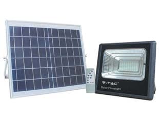 Proiettore LED con Pannello Solare IP65 16 W 4000 °k Naturale 1050 Lm - 2