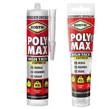 Sigillante Poly Max High Tack Express Cristal Bostik 115 Gr Tubetto - 2