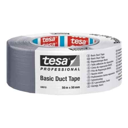 Nastro Telato Tesa Mm 50 x 25 m Colore Nero - 2