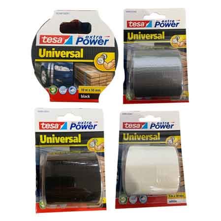 Nastro Telato Extra Power Universal Tesa Mm 50 x 5 m Col Grigio - 2